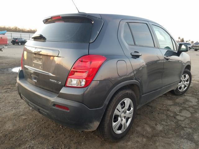 2016 CHEVROLET TRAX LS 3GNCJKSB6GL140367