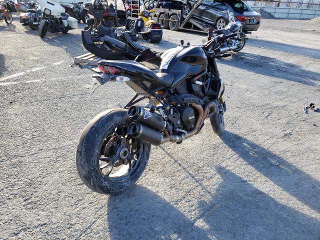 2016 DUCATI MONSTER 12 ZDM1RBZW5GB019496