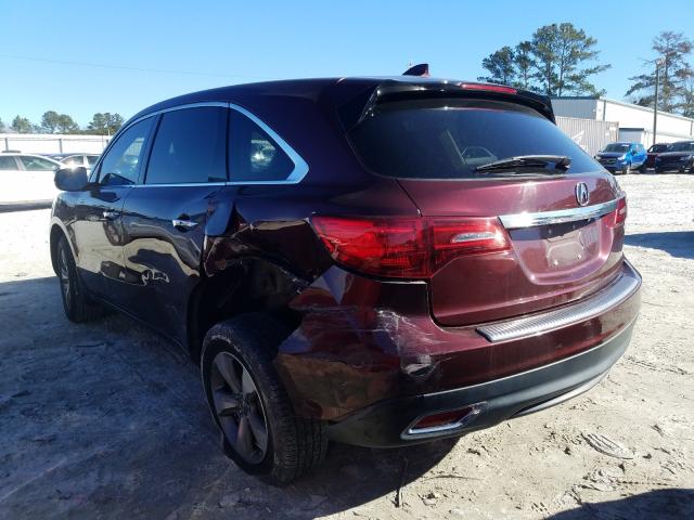 2014 ACURA MDX 5FRYD3H26EB011137