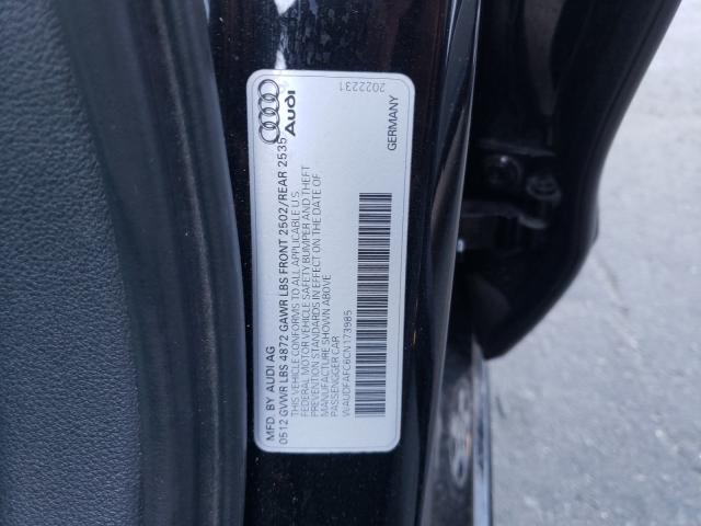 2012 AUDI A6 PREMIUM WAUDFAFC6CN173985