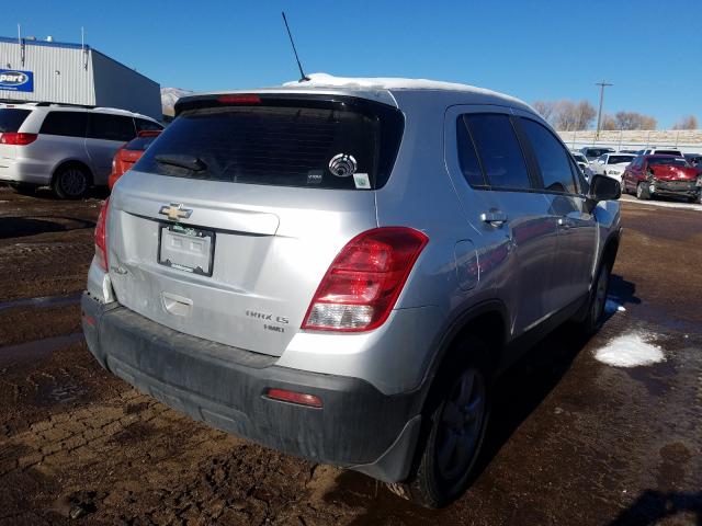 2015 CHEVROLET TRAX 1LS KL7CJPSB3FB068109