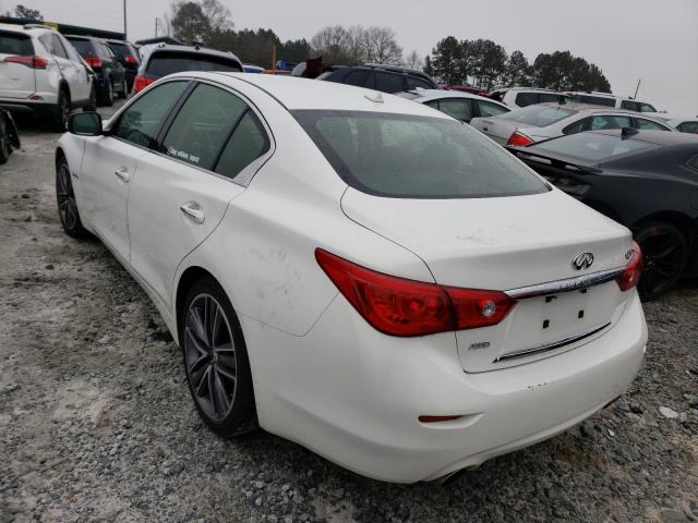 2014 INFINITI Q50 HYBRID JN1AV7AR6EM702631