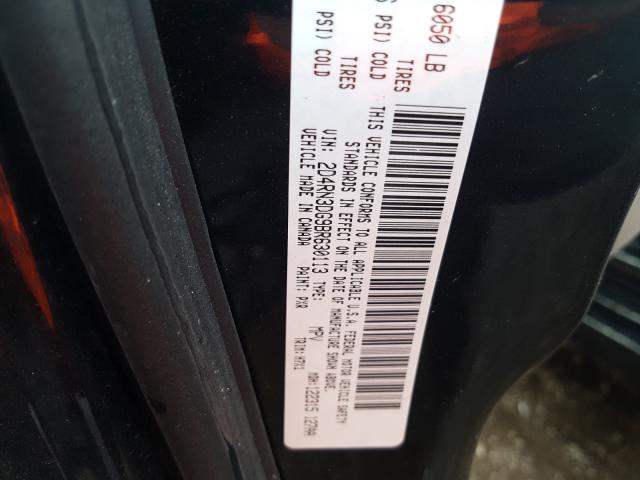 2011 DODGE GRAND CARA 2D4RN3DG9BR630113