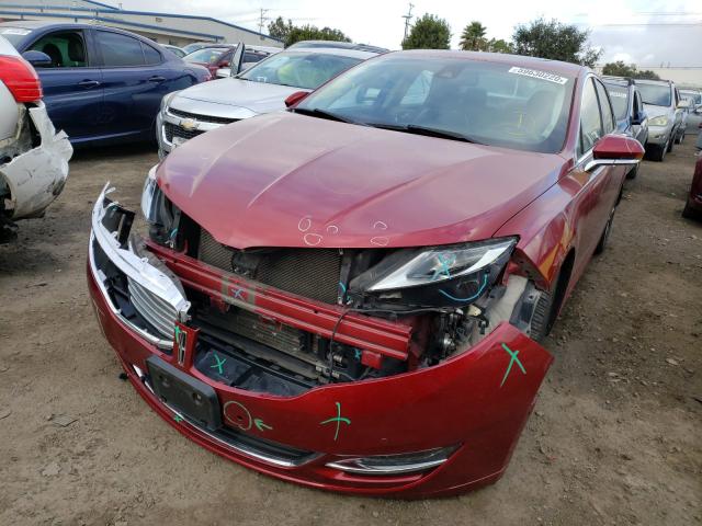 2014 LINCOLN MKZ HYBRID 3LN6L2LU1ER816584