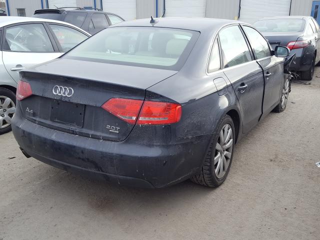 2012 AUDI A4 PREMIUM WAUBFAFL1CA116656