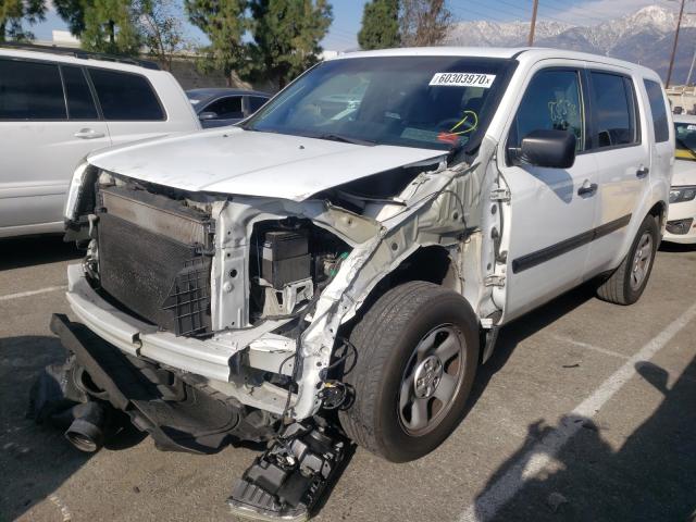 2013 HONDA PILOT LX 5FNYF3H21DB016109