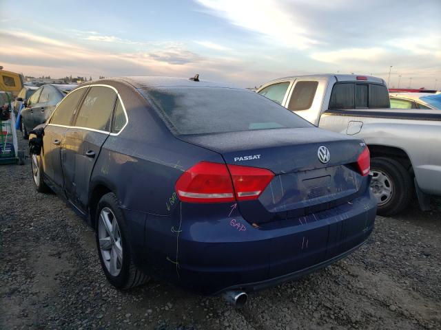 2013 VOLKSWAGEN PASSAT SE - 1VWBN7A37DC070852