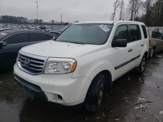 2014 HONDA PILOT LX 5FNYF4H26EB049629