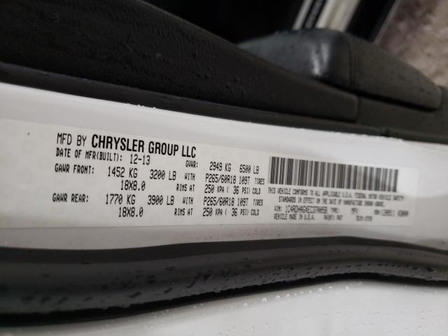 2014 DODGE DURANGO SX 1C4RDHAGXEC370058