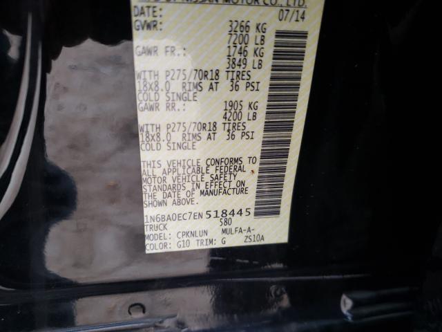2014 NISSAN TITAN S 1N6BA0EC7EN518445