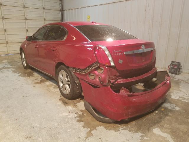 2011 LINCOLN MKS 1LNHL9DR4BG605619