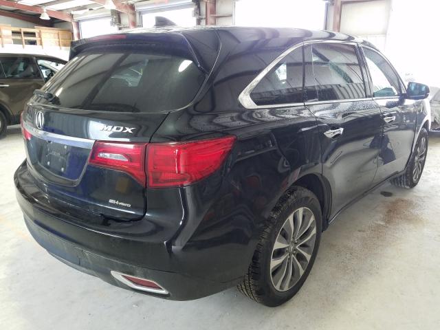 2015 ACURA MDX TECHNO 5FRYD4H49FB022626