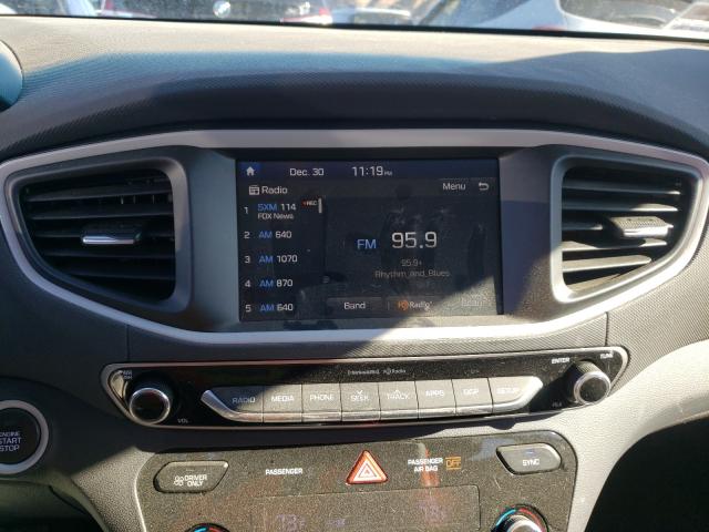 2019 HYUNDAI IONIQ BLUE KMHC65LC8KU123387