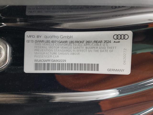 2013 AUDI RS5 WUAC6AFR1DA902229
