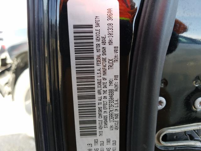 2015 DODGE RAM 1C6RR7KT5FS504688