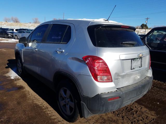 2015 CHEVROLET TRAX 1LS KL7CJPSB3FB068109