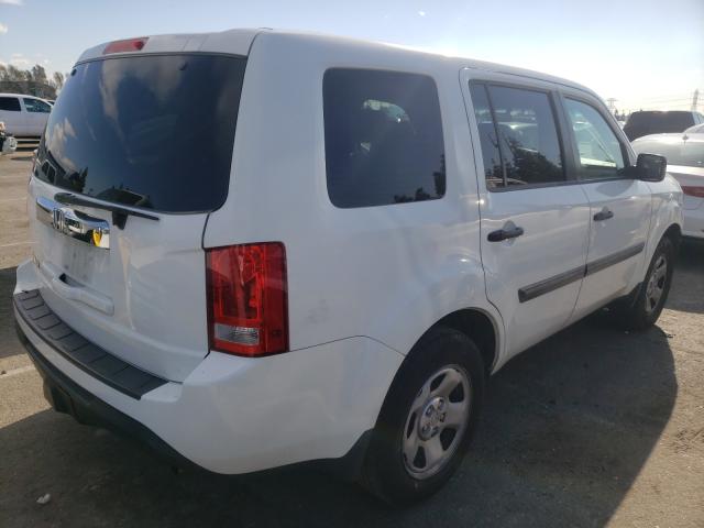 2013 HONDA PILOT LX 5FNYF3H21DB016109