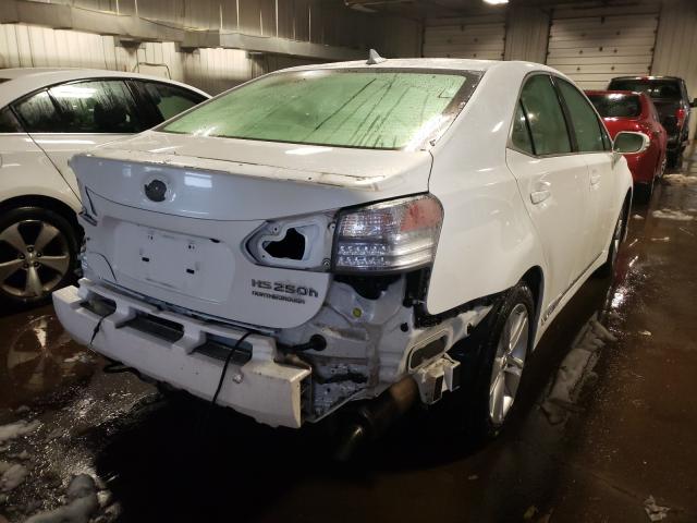 2011 LEXUS HS 250H JTHBB1BA1B2045064