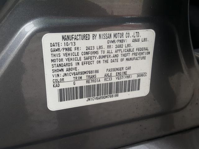 2013 INFINITI G37 JN1CV6AR9DM768186