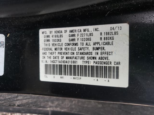 2013 HONDA ACCORD LX- 1HGCT1A38DA015981