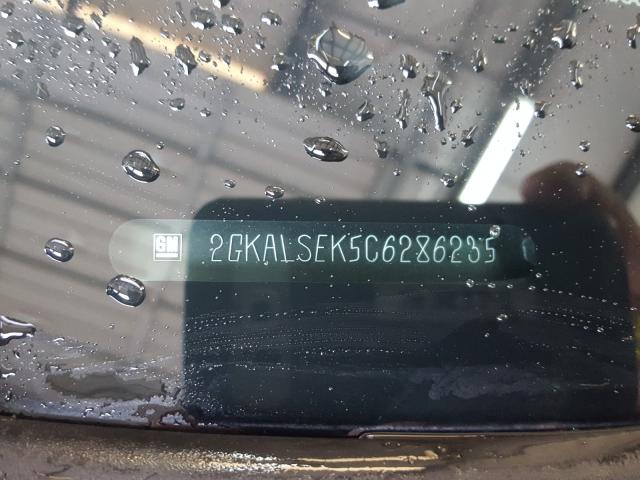 2012 GMC TERRAIN SL 2GKALSEK5C6286235