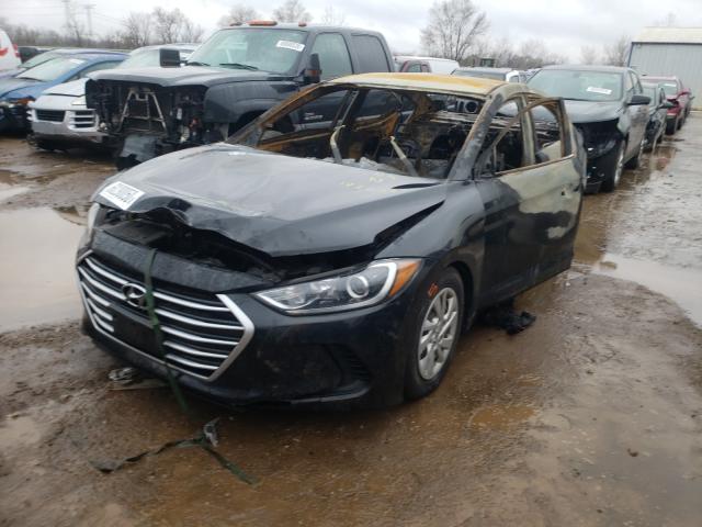 2017 HYUNDAI ELANTRA SE 5NPD74LFXHH147235