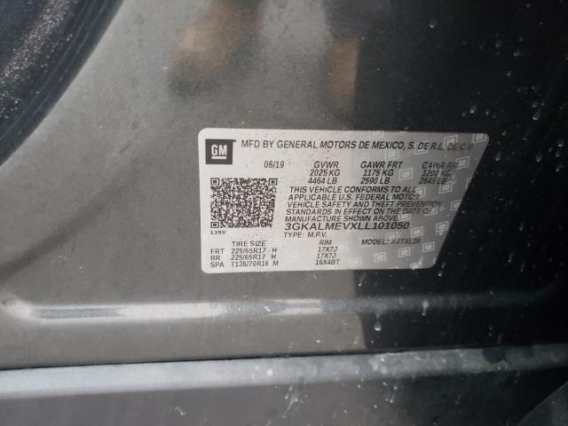 2020 GMC TERRAIN SL 3GKALMEVXLL101050