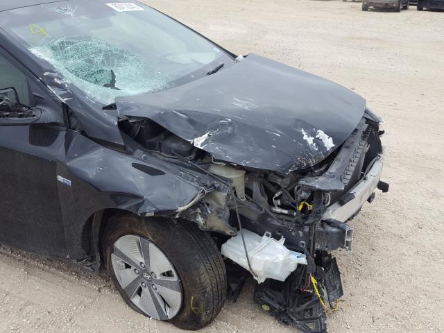 2017 HYUNDAI IONIQ BLUE KMHC65LCXHU029245