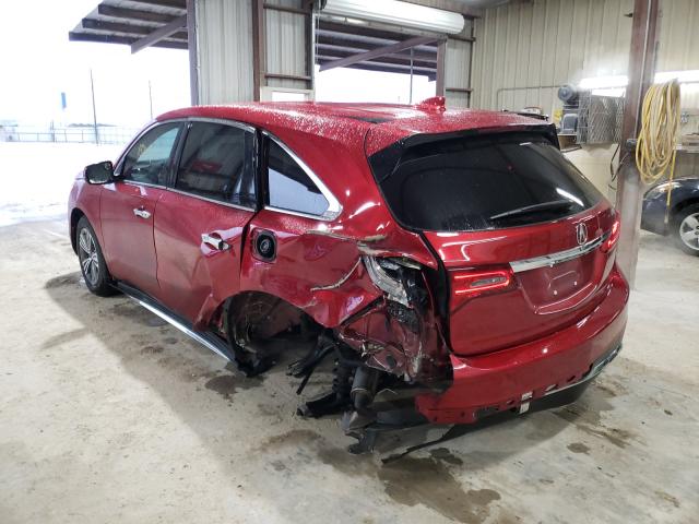 2019 ACURA MDX 5J8YD3H39KL003327