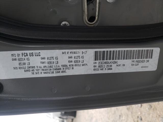 2018 CHRYSLER 300 S 2C3CCABG0JH142841