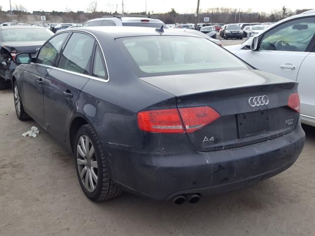 2012 AUDI A4 PREMIUM WAUBFAFL1CA116656