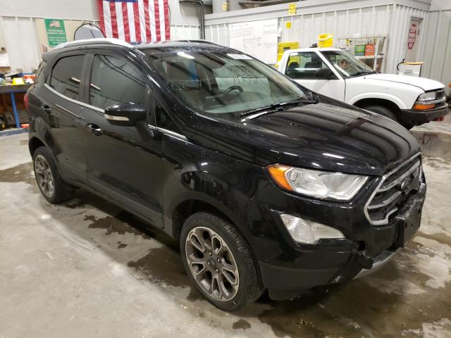 Salvage cars for sale at Rogersville, MO auction: 2018 Ford Ecosport Titanium