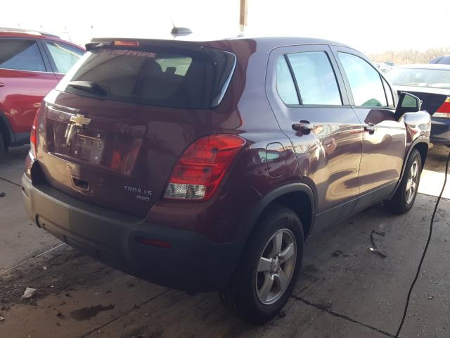 2016 CHEVROLET TRAX LS 3GNCJNSB9GL231120