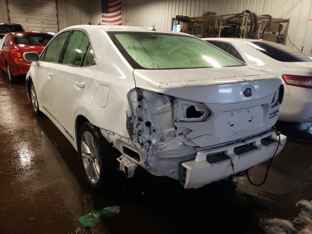 2011 LEXUS HS 250H JTHBB1BA1B2045064