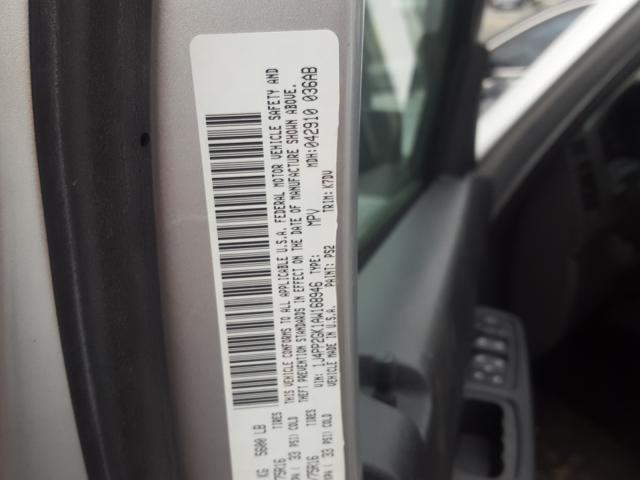2010 JEEP LIBERTY SP 1J4PP2GK1AW168946