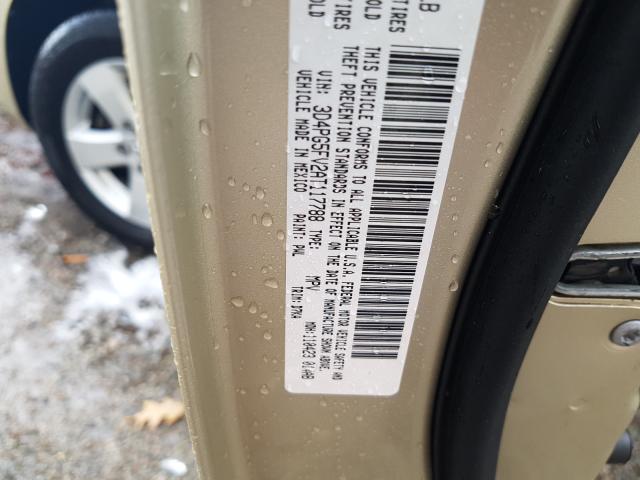 2010 DODGE JOURNEY SX 3D4PG5FV2AT117788