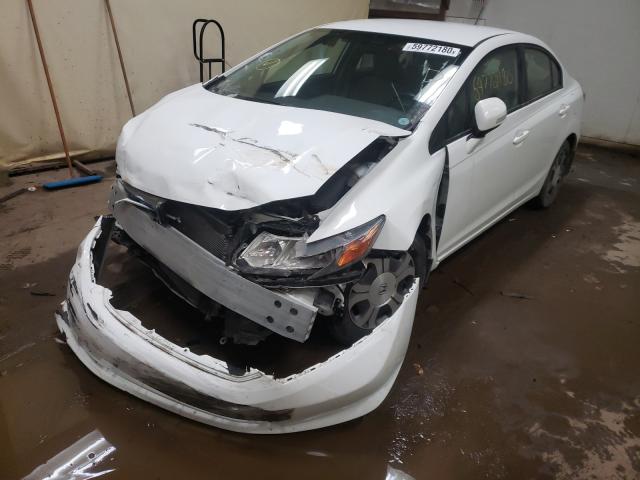 2012 HONDA CIVIC HYBR JHMFB4F32CS007293