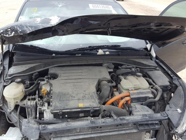 2017 HYUNDAI IONIQ BLUE KMHC65LCXHU029245