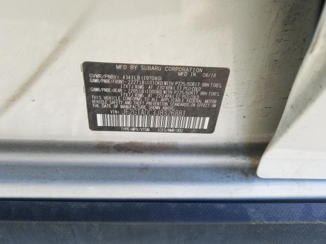 2018 SUBARU CROSSTREK - JF2GTADC3J8326881