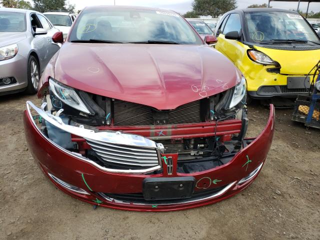 2014 LINCOLN MKZ HYBRID 3LN6L2LU1ER816584