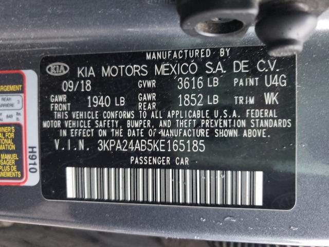 2019 KIA RIO S 3KPA24AB5KE165185