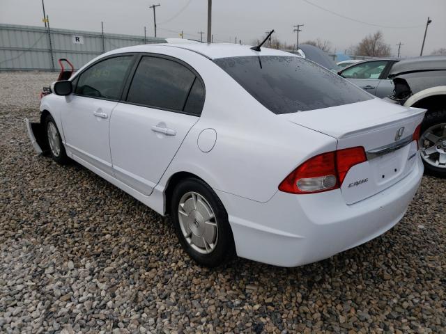 2010 HONDA CIVIC HYBR JHMFA3F24AS004221