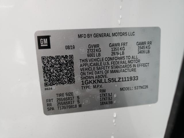 2020 GMC ACADIA AT4 1GKKNLLS5LZ111933