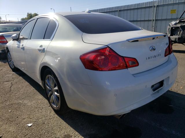 2012 INFINITI G37 BASE JN1CV6AP1CM626346