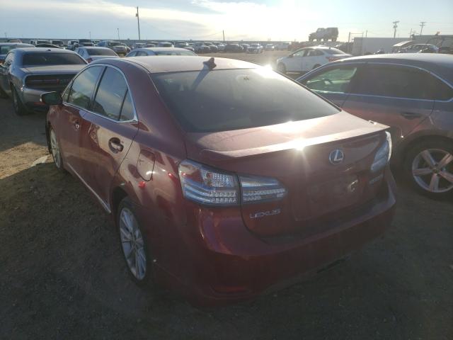 2010 LEXUS HS 250H JTHBB1BA3A2004062