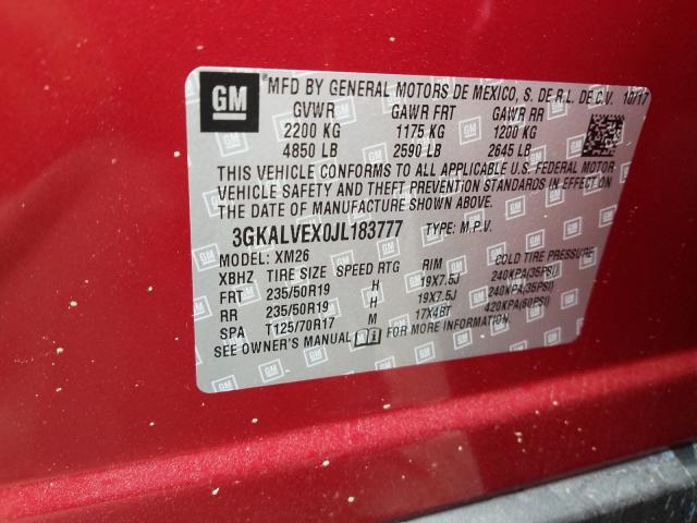 2018 GMC TERRAIN SL 3GKALVEX0JL183777