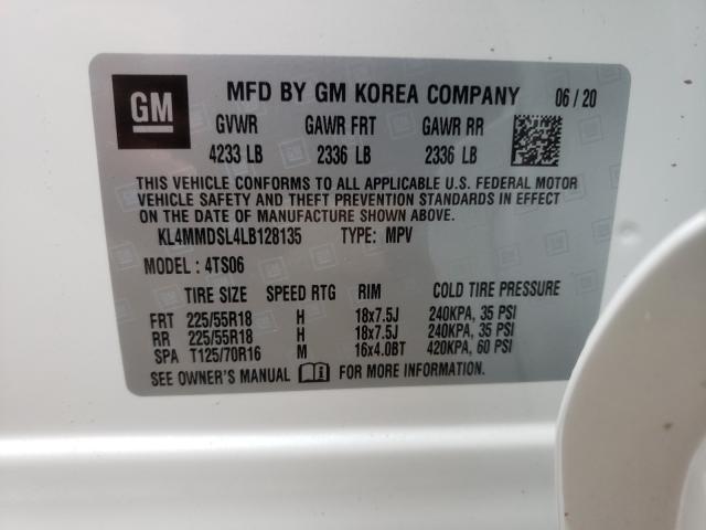 2020 BUICK ENCORE GX KL4MMDSL4LB128135