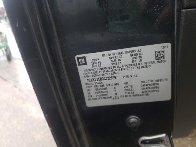 2012 GMC ACADIA DEN 1GKKVTED3CJ223997