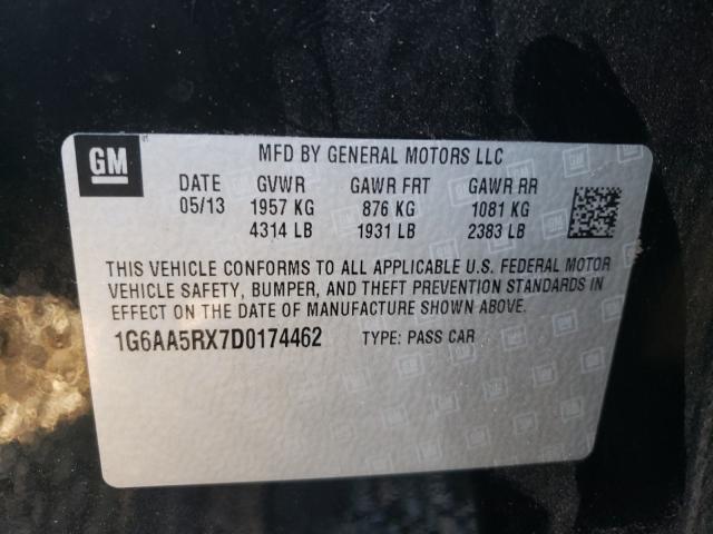 2013 CADILLAC ATS - 1G6AA5RX7D0174462