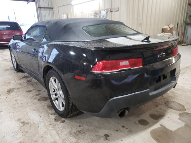 2015 CHEVROLET CAMARO LT 2G1FD3D34F9111730